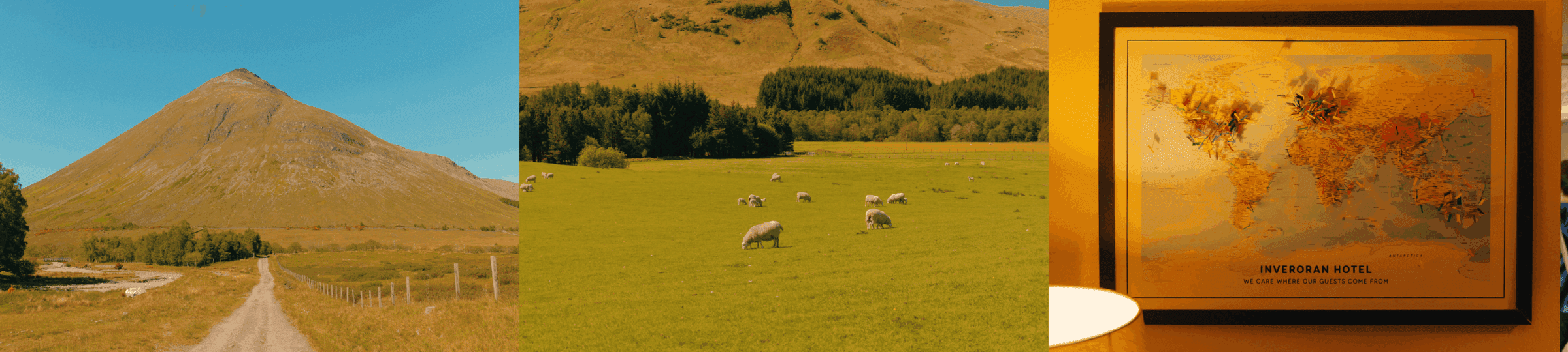 Day 4 of the West Highland Way, travelling between Crianlarich and Inveronan