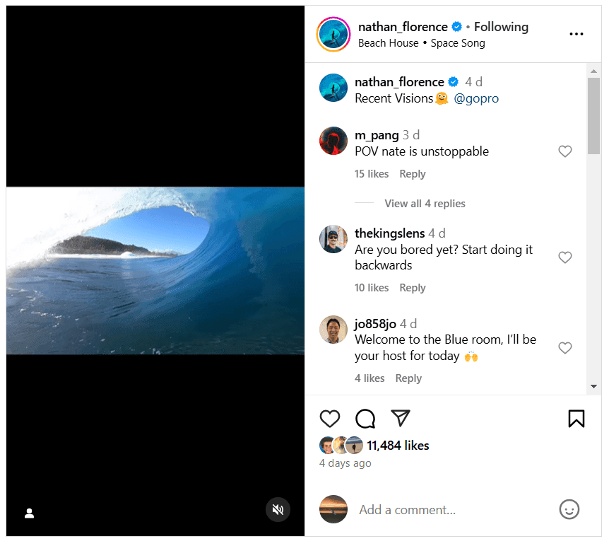 Nathan Florence Instagram