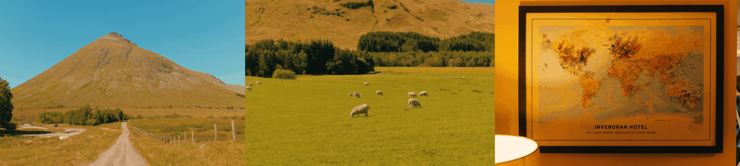 Day 4 of the West Highland Way, travelling between Crianlarich and Inveronan