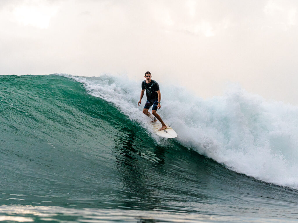 A sequence from Riley’s wave at Lazy Rights