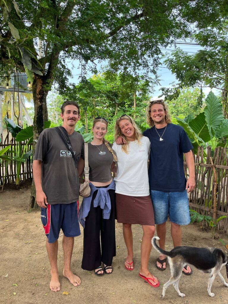 Riley, Belle, Rana and Ruben